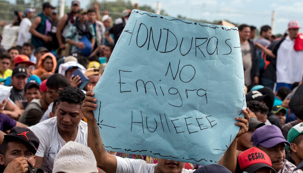 Caravana de migrants Hondures