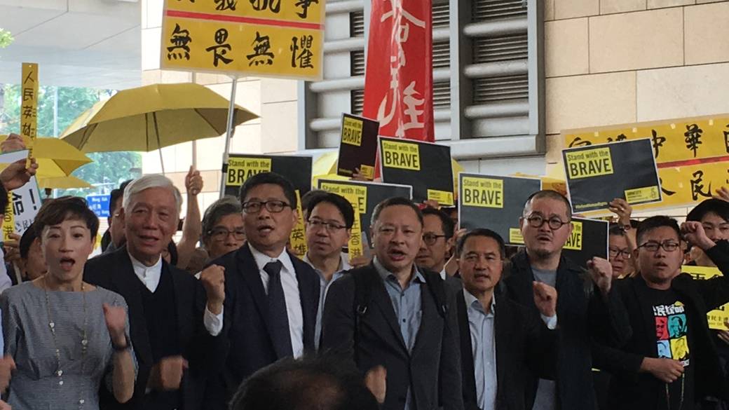 activistes a Hong Kong
