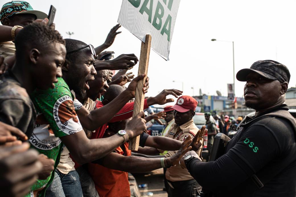Manifestació a Nigèria
