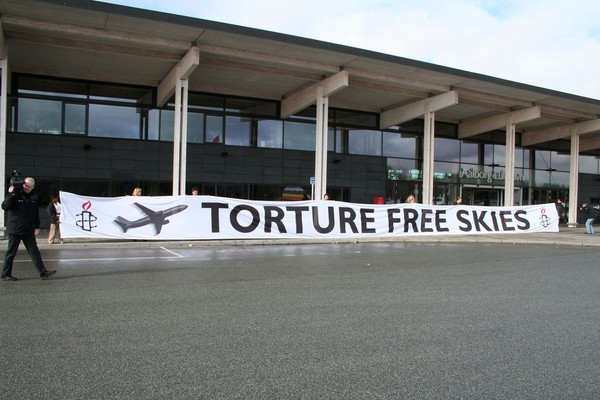 Mobilització d'AI Dinamarca en favor de "Cels lliures de tortura"